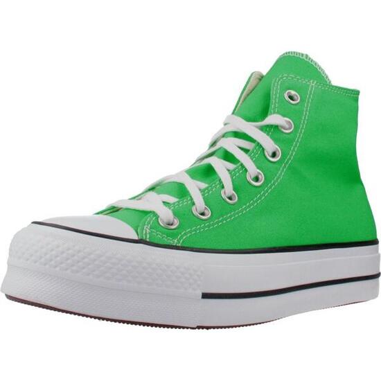 Zapatillas mujer Converse Chuck Taylor All Star Lift Hi Verde