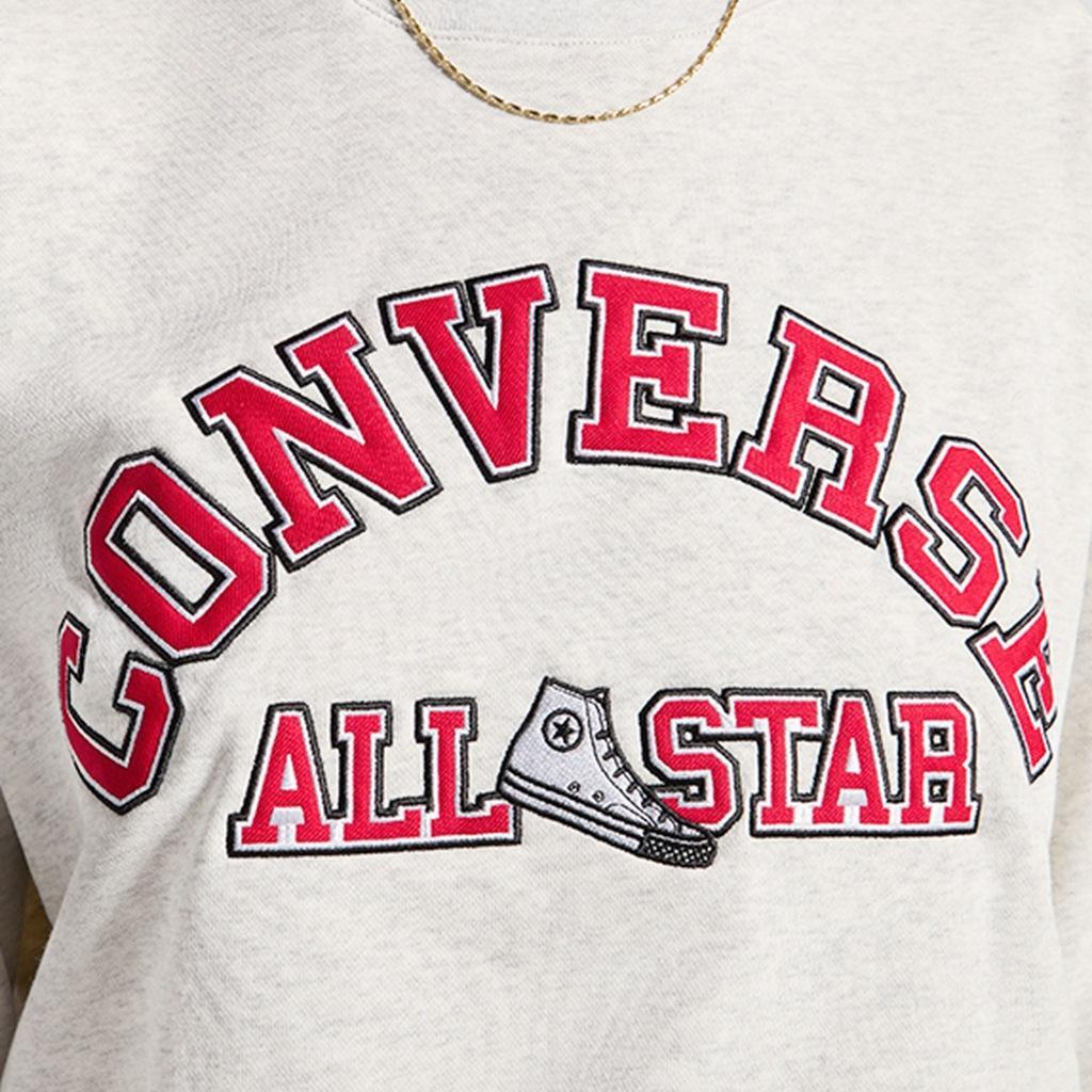 Sudaderas Mujer Converse Heritage Gris 3/5