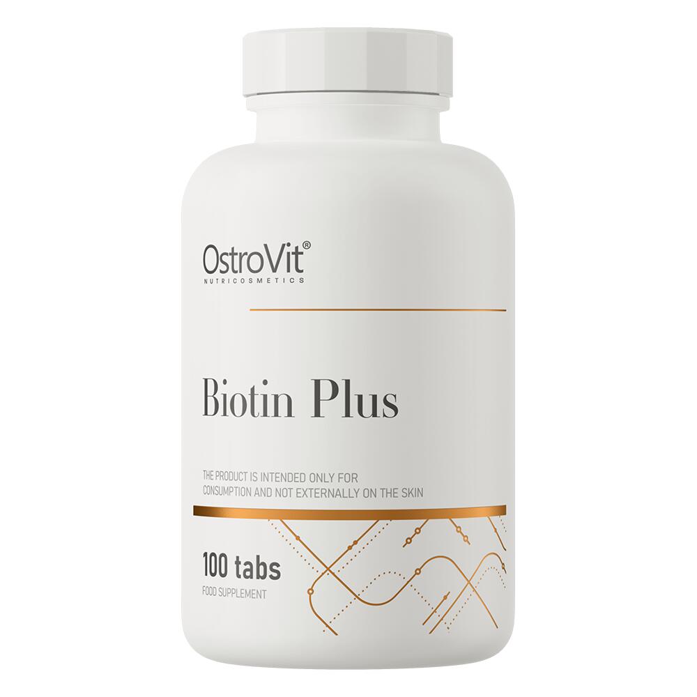 OstroVit Biotin Plus (100 Tabs) Unflavoured - Vitamins, Minerals & Health