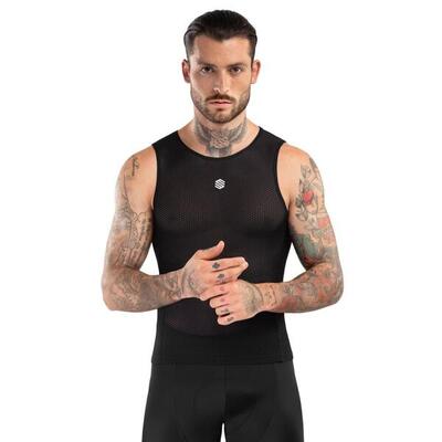 Maglia intima tecnica ciclismo da uomo Atomic Nero