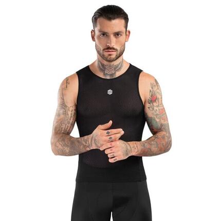 Camiseta interior ciclismo hombre Atomic Negro