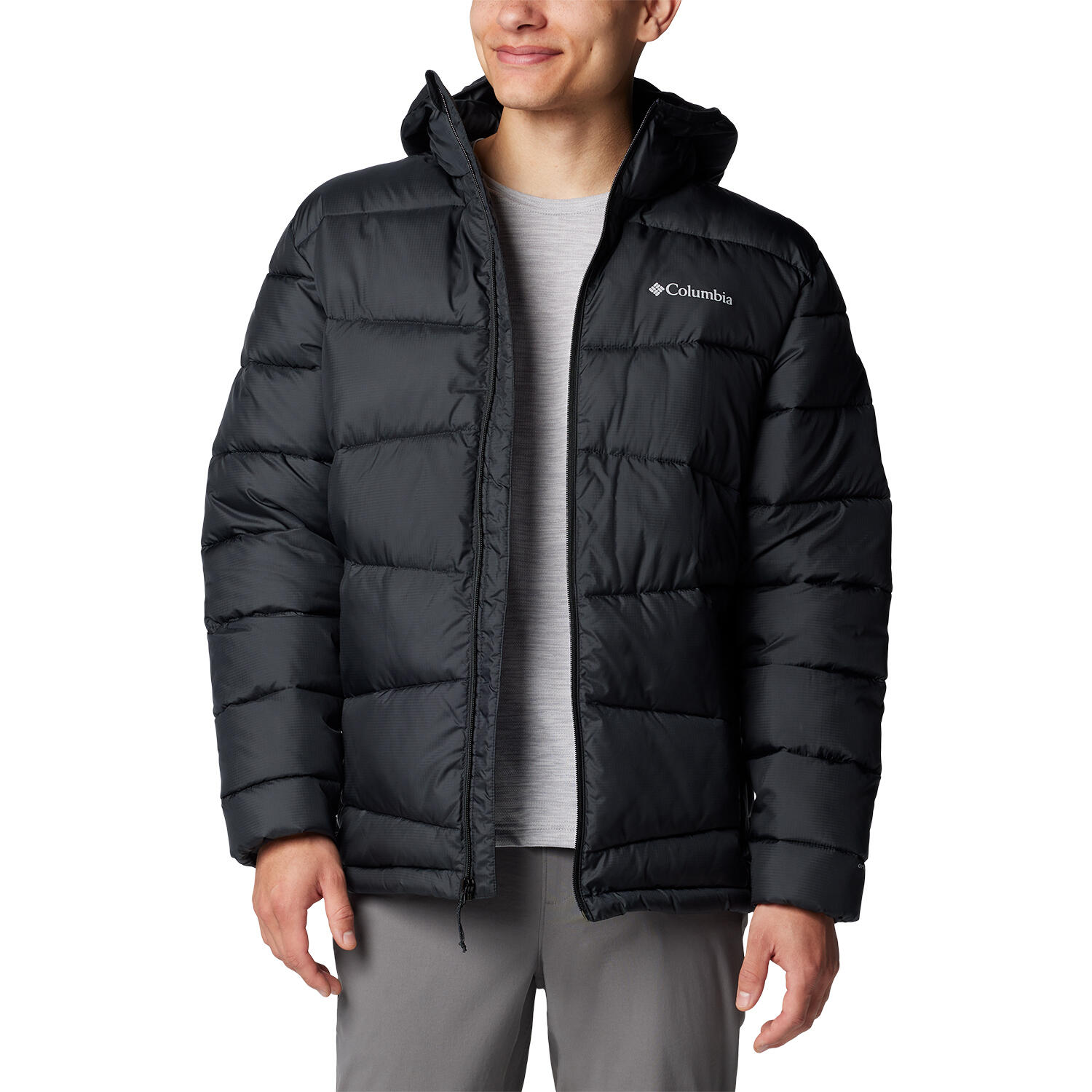 Kurtka ocieplana męska Columbia Fivemile Butte II Hooded Jkt z kapturem 4/7
