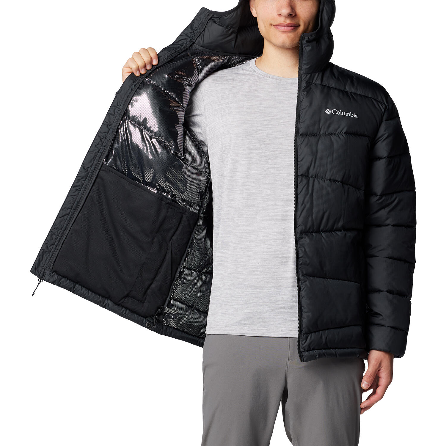 Kurtka ocieplana męska Columbia Fivemile Butte II Hooded Jkt z kapturem 5/7