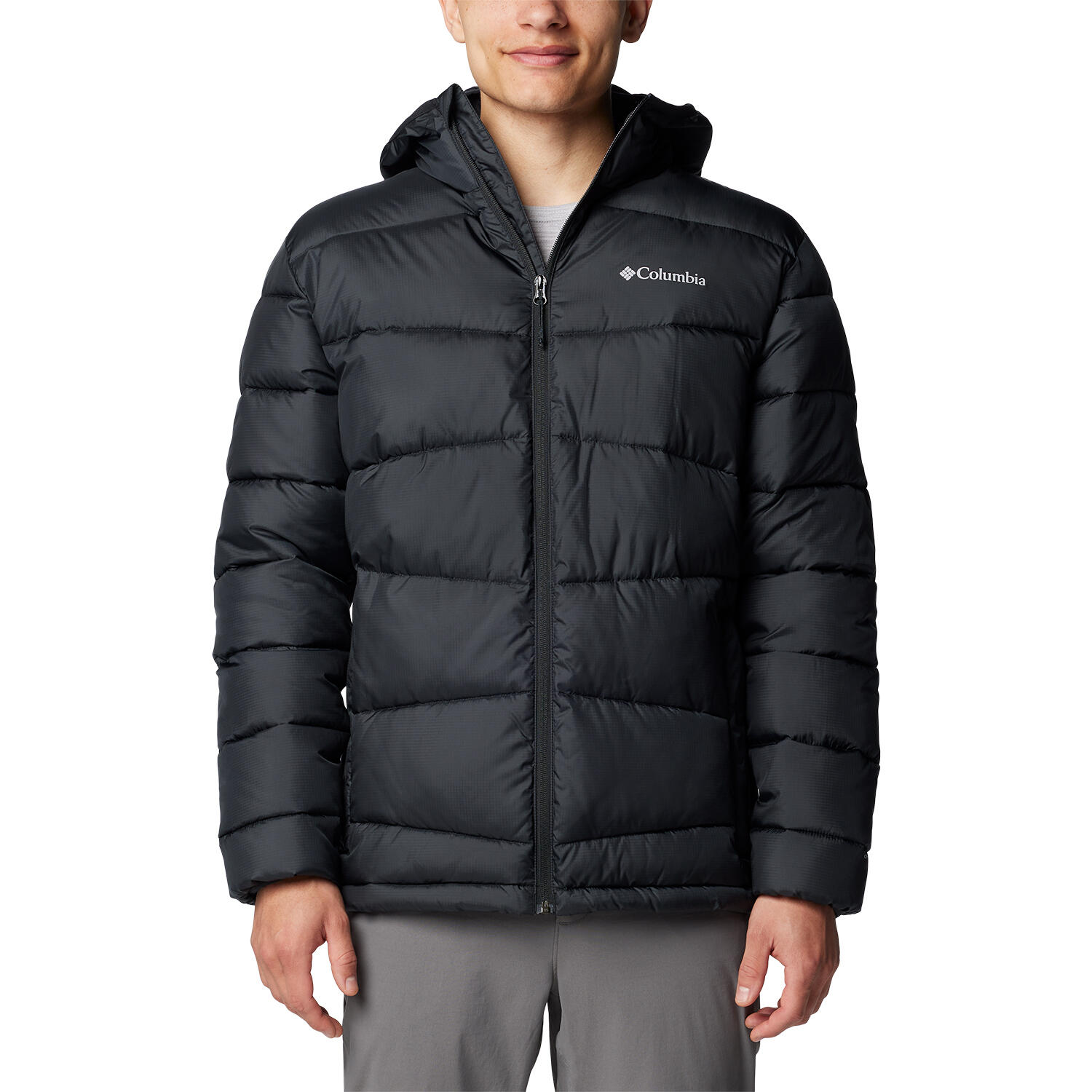 Columbia - Veste À Capuche Columbia Fivemile Butte Ii - Chaqueta - Blouson - Noir - Decathlon