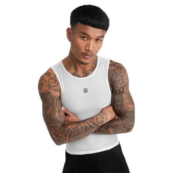 Maglia intima tecnica ciclismo da uomo Velocity Bianco