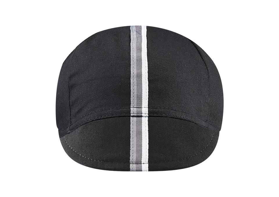 CHAPEAU! Mens Cotton Cap Striped Grosgrain