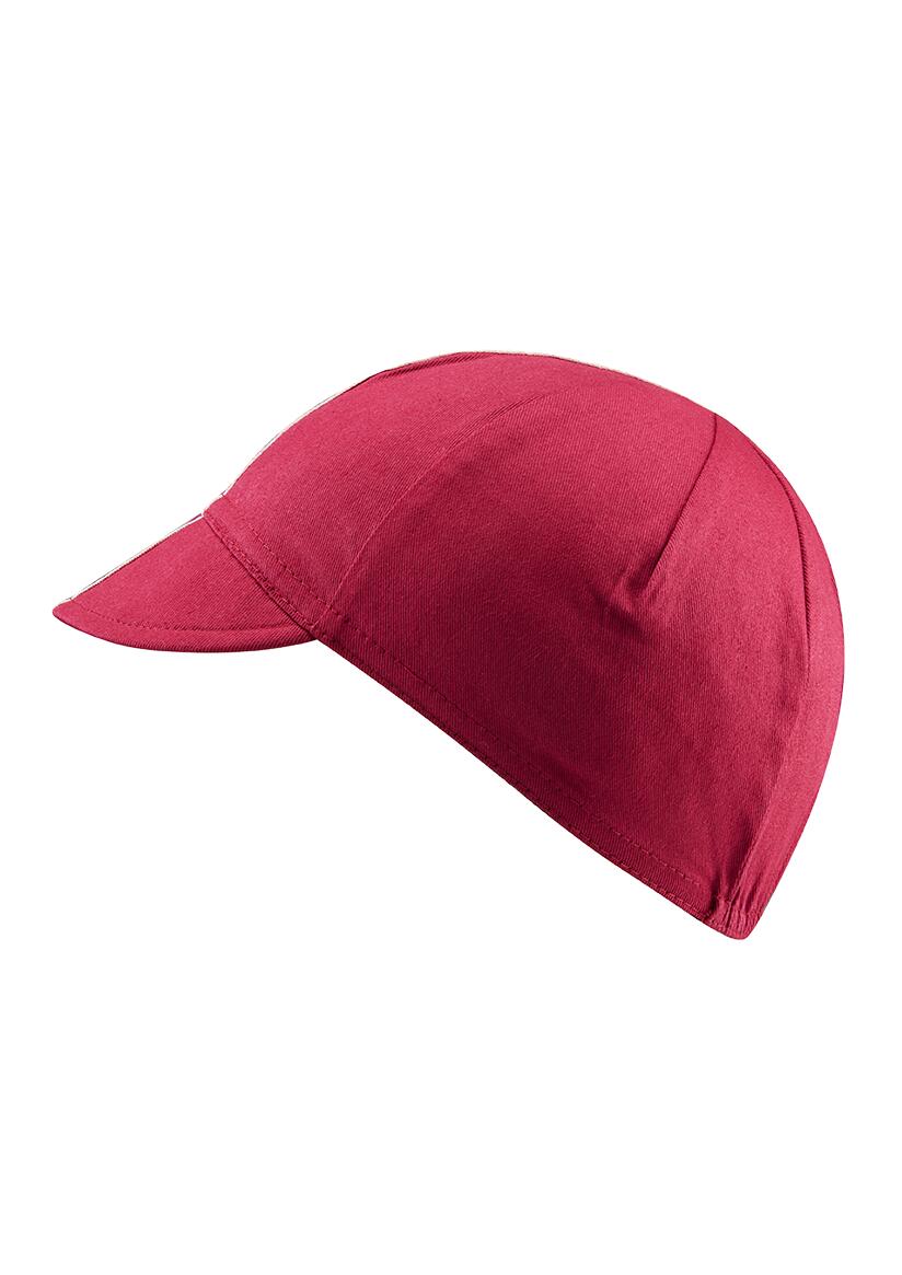 Mens Cotton Cap Striped Grosgrain 4/5