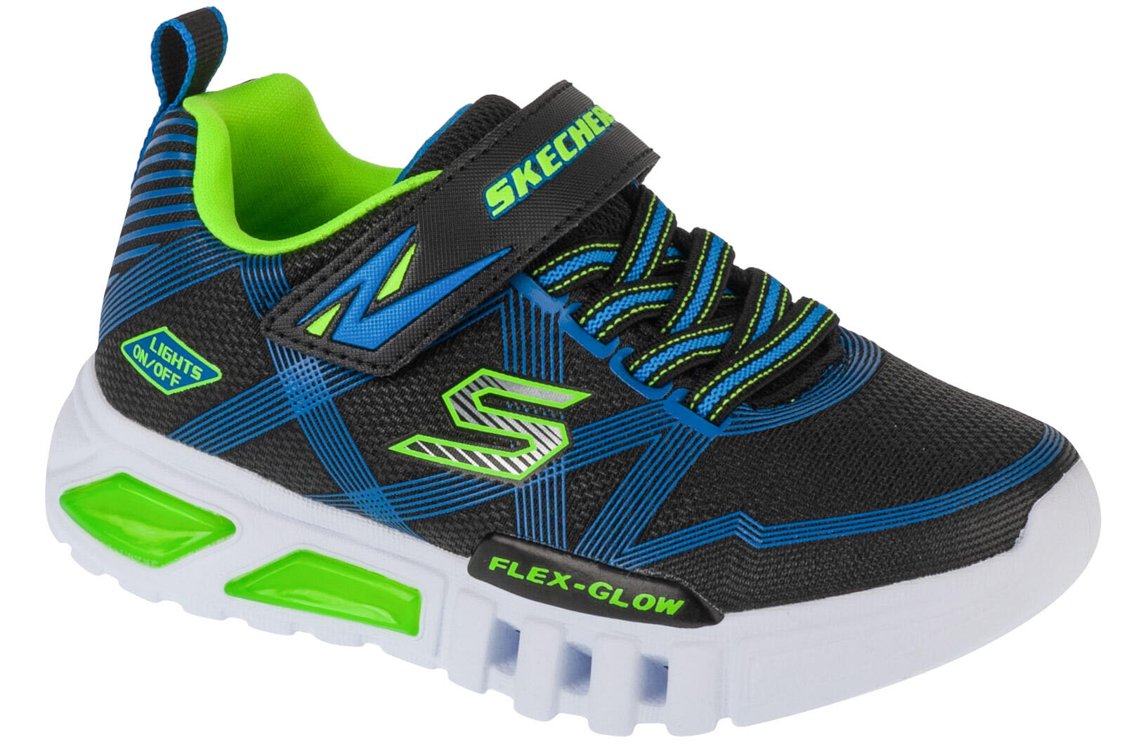 Buty S Lights Flex Glow Rozmiar 32 Czarny - 90542L-BBLM