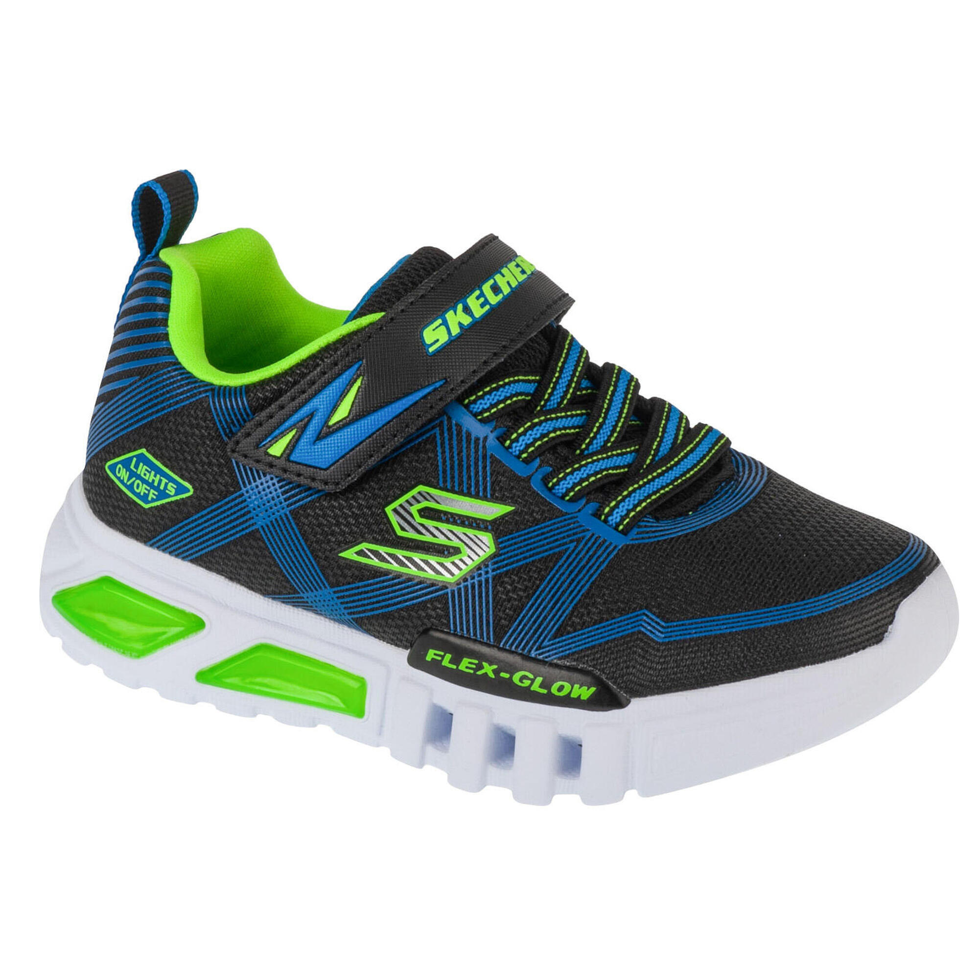 Buty S Lights Flex Glow Rozmiar 33 Czarny - 90542L-BBLM