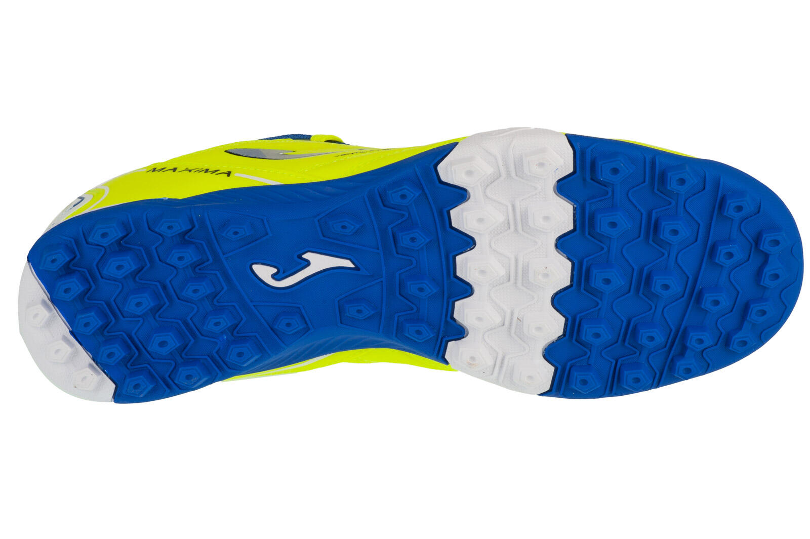 Scarpe da calcio uomo tf - erba sintetica joma giallo fluo 4/6