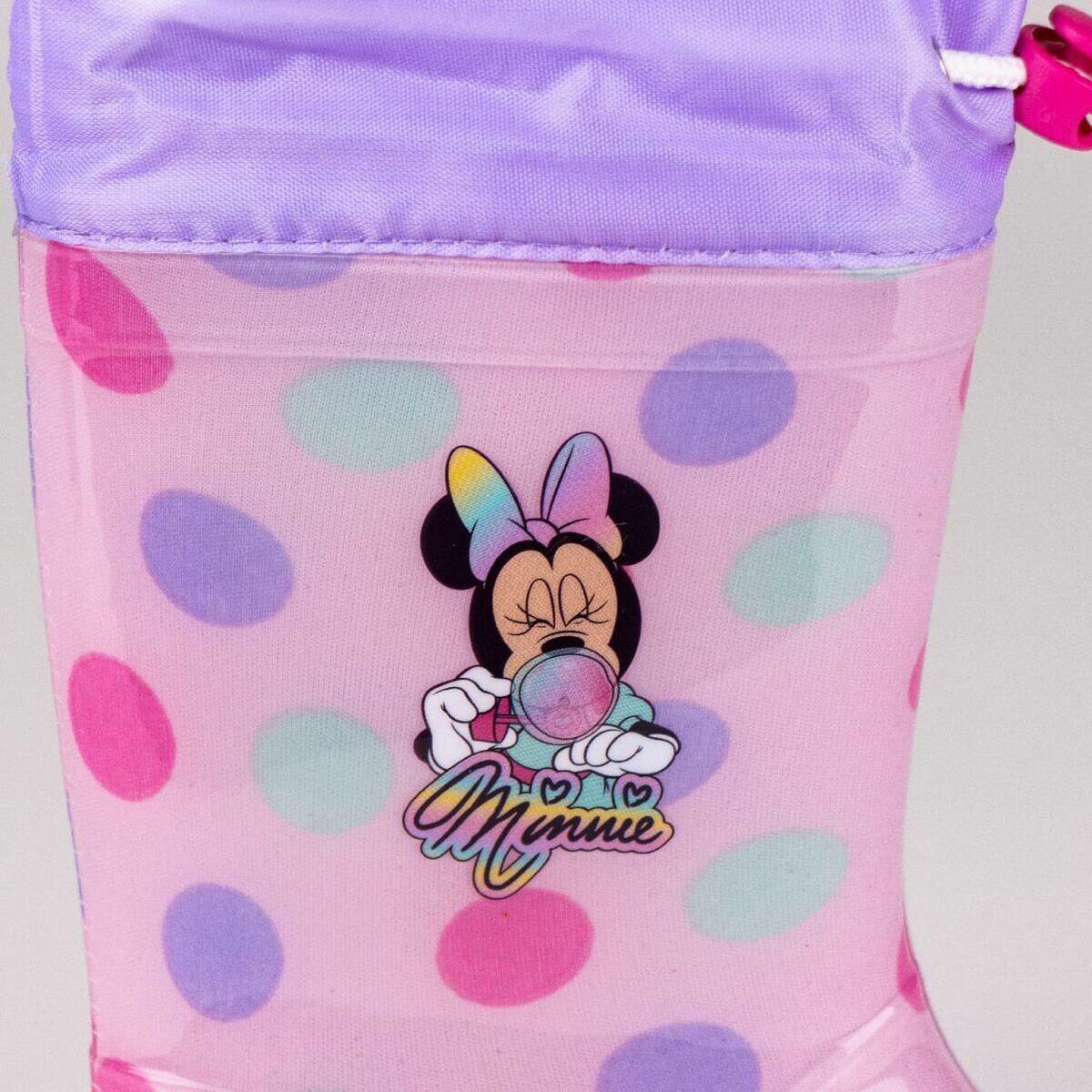Botins Infantis Minnie Mouse Cor de Rosa 5/5