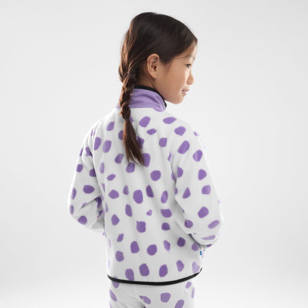 Chaqueta polar niña esquí y nieve Niños y Niñas Popsicle-G Morado 3/7