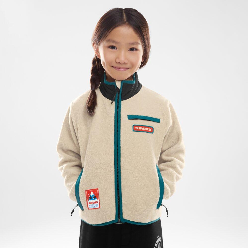 Chaqueta polar niña esquí y nieve Niños y Niñas Spy-G Beige 2/7