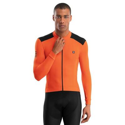 Heren wielrennen thermisch wielershirt srx m4 oregon levendig oranje
