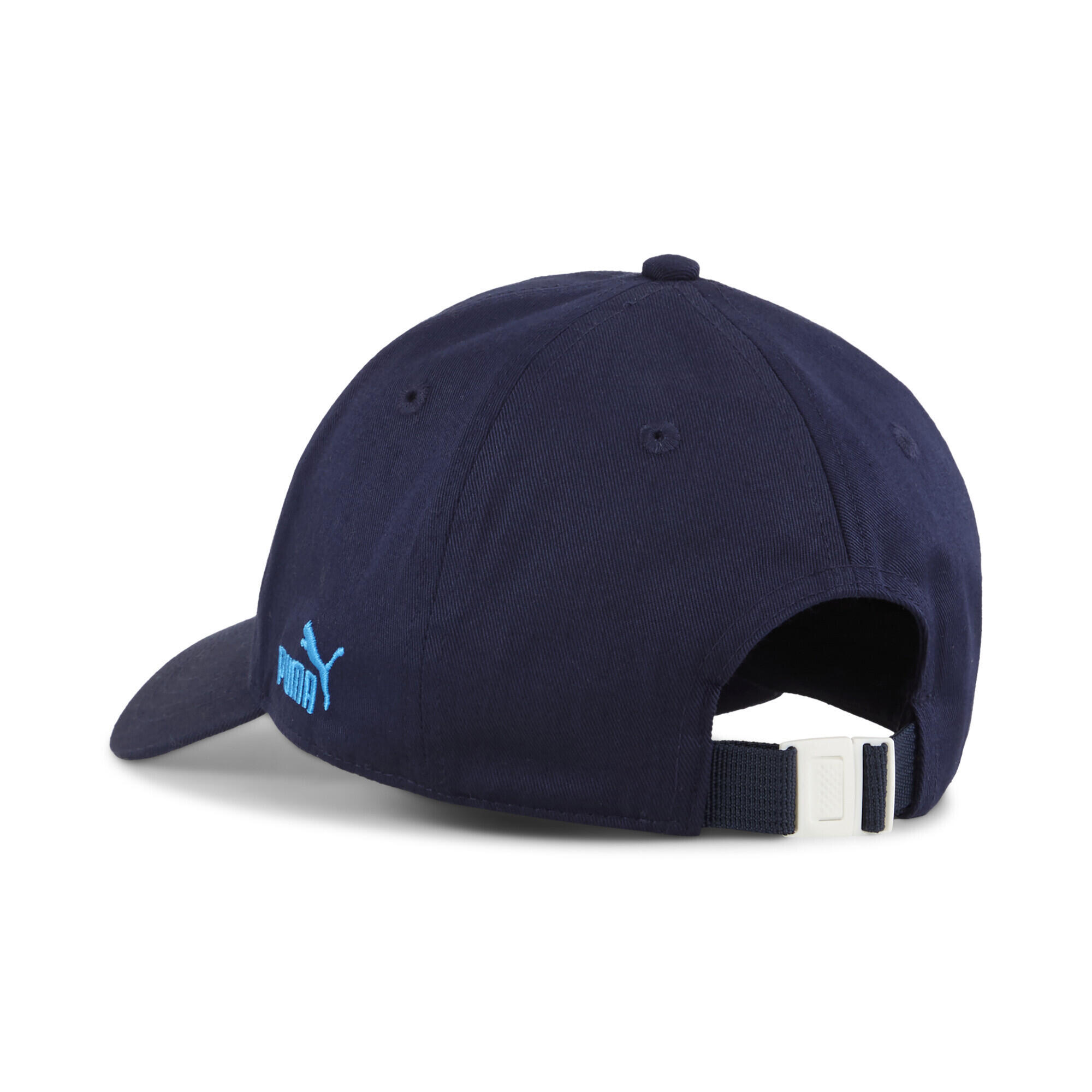 Gorra Olympique de Marseille ftblARCHIVE PUMA Navy Bleu Azur Blue 2/4