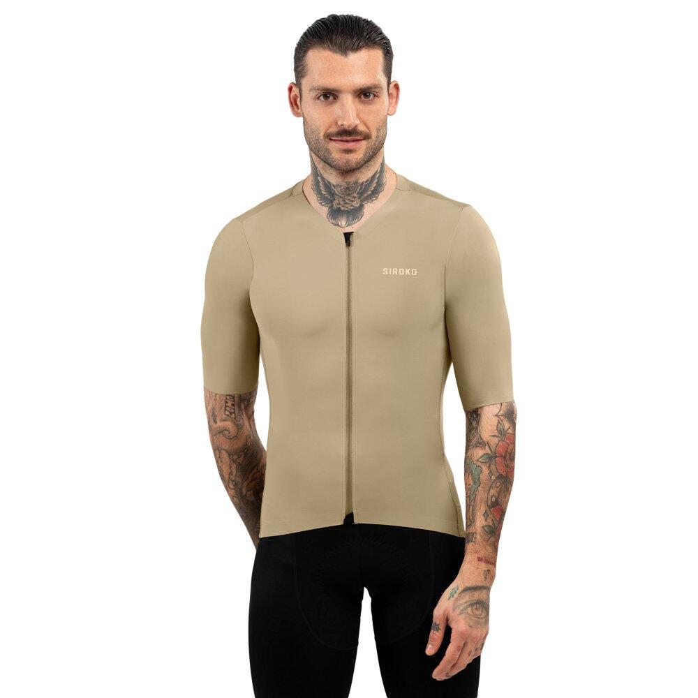 Camisola ultraleve de ciclismo homem srx somport beige