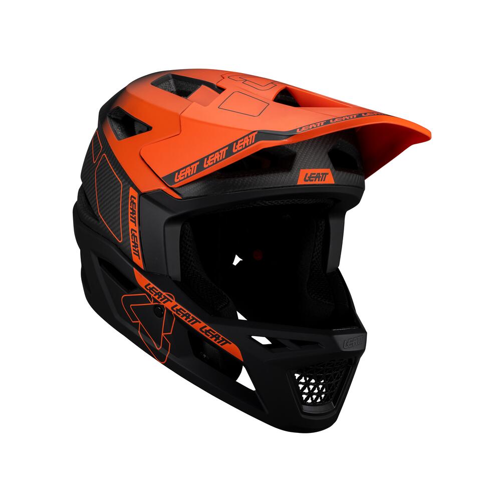 MTB-Helm Gravity 6.0 Carbon mit DH-zertifizierter Carbon-Schale Rot Herren 4/7