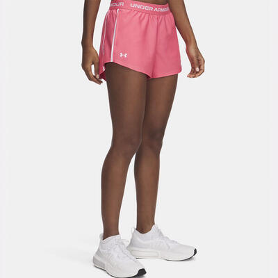 Pantalón Corto Ua Tech™ Play Up Rosa Para Mujer