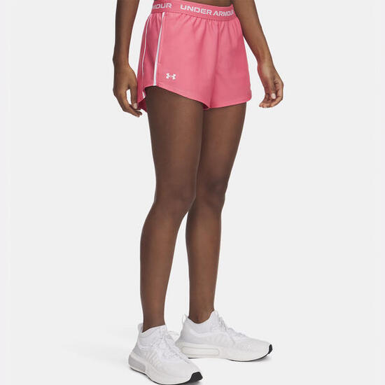 Pantalón Corto Ua Tech™ Play Up Rosa Para Mujer