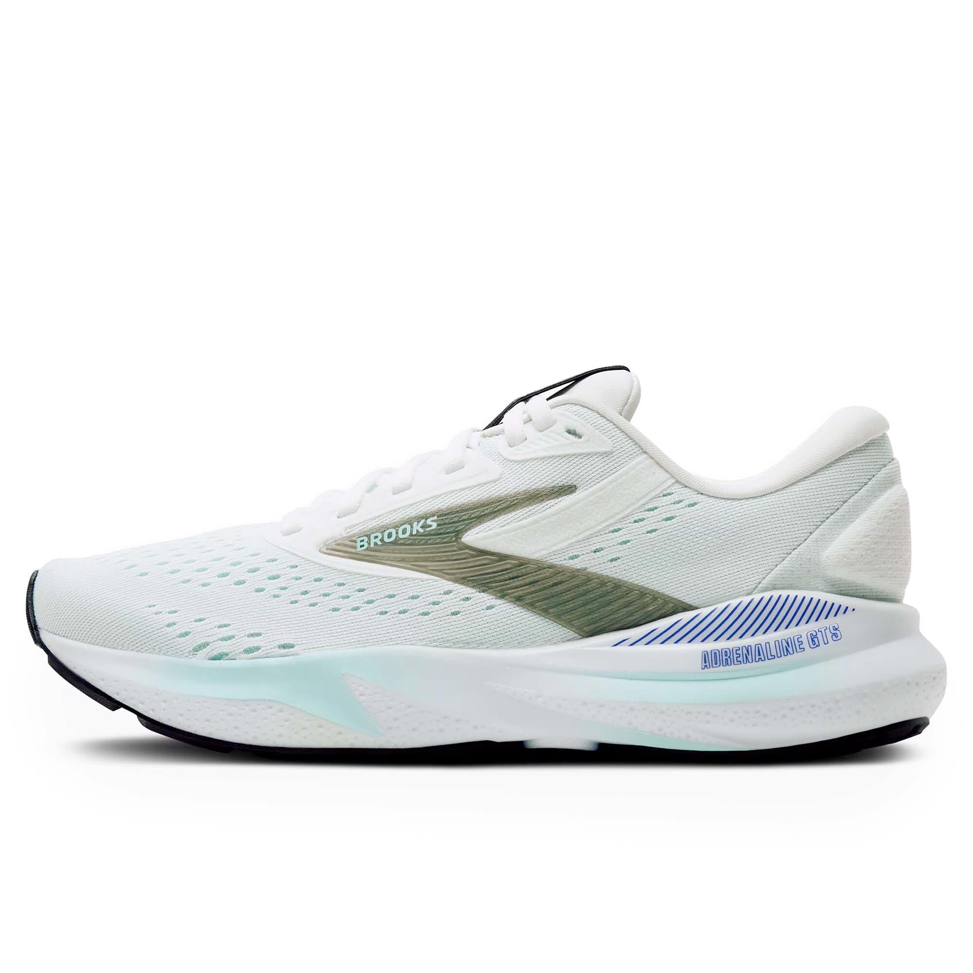 Brooks - Chaussures De Course Brooks Adrenaline Gts Femme - Chaussures De Sport - Blanc - 39 - Decathlon