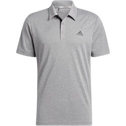 T-shirt adidas Polo-shirt Performance Drive Heather, Gris, Hommes