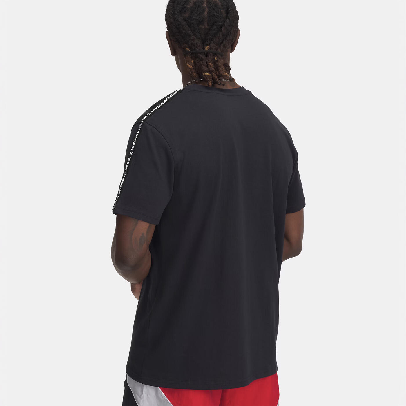 T-shirt Ua Icon Heavyweight Con Bande Firmate Per Uomo 2/3