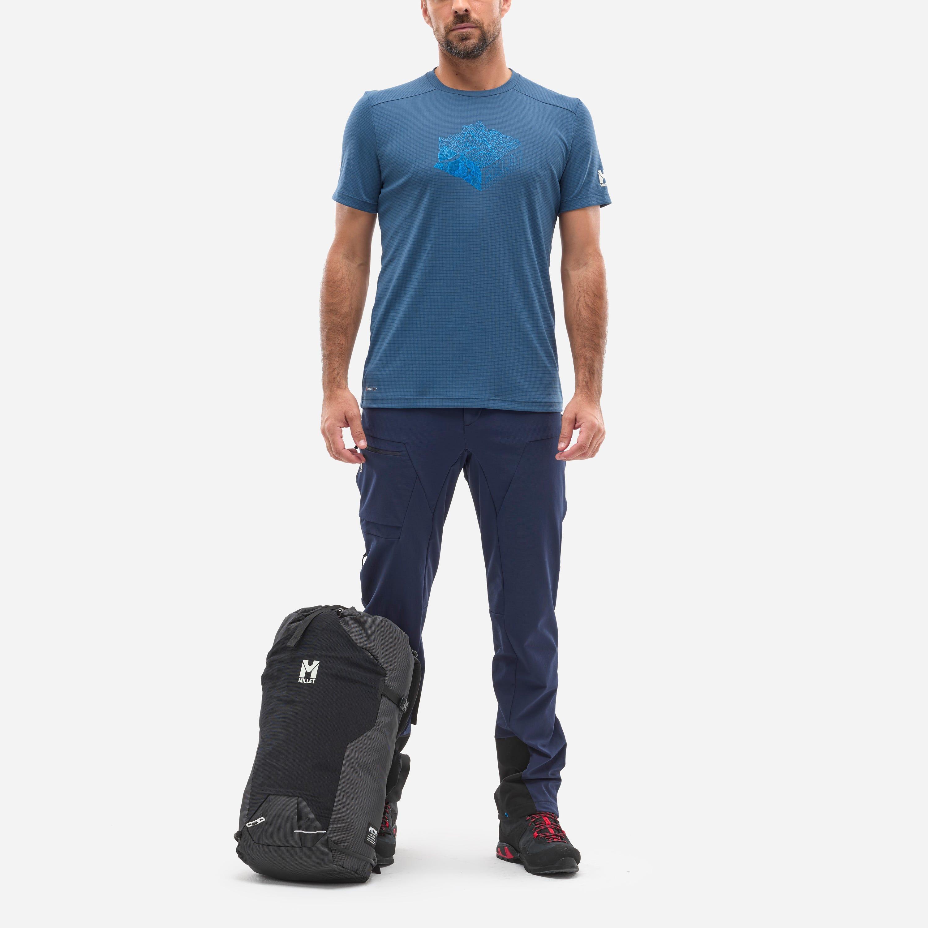 T-shirt Bergbeklimmen voor heren KAMET MAP 4/4