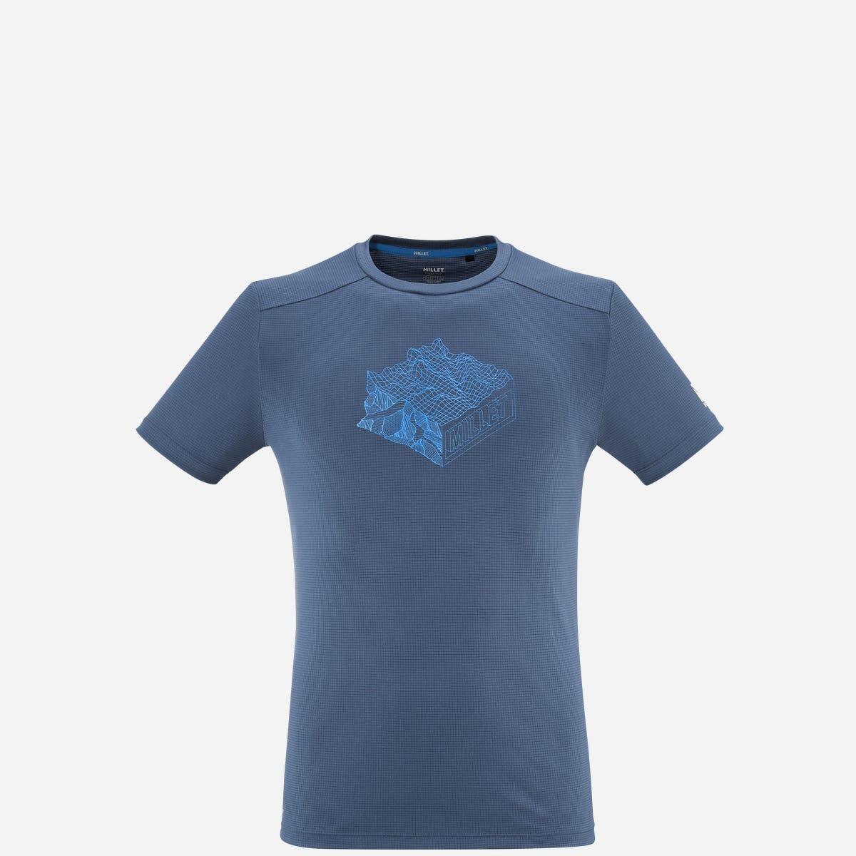 T-shirt Bergbeklimmen voor heren KAMET MAP 1/4