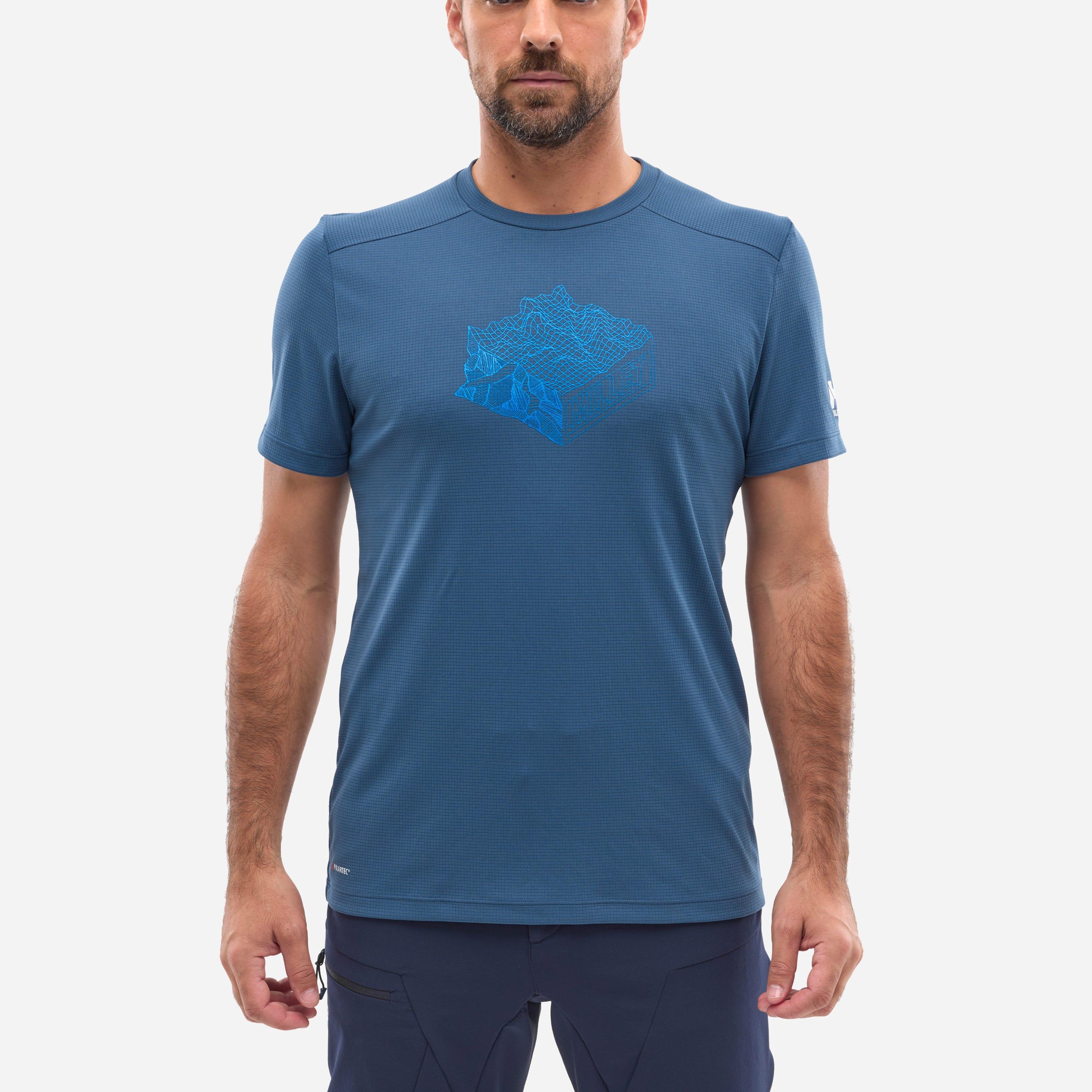 T-shirt Bergbeklimmen voor heren KAMET MAP 2/4