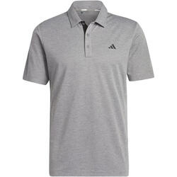 T-shirt adidas Poloshirt Performance Drive Heather, Gris, Hommes