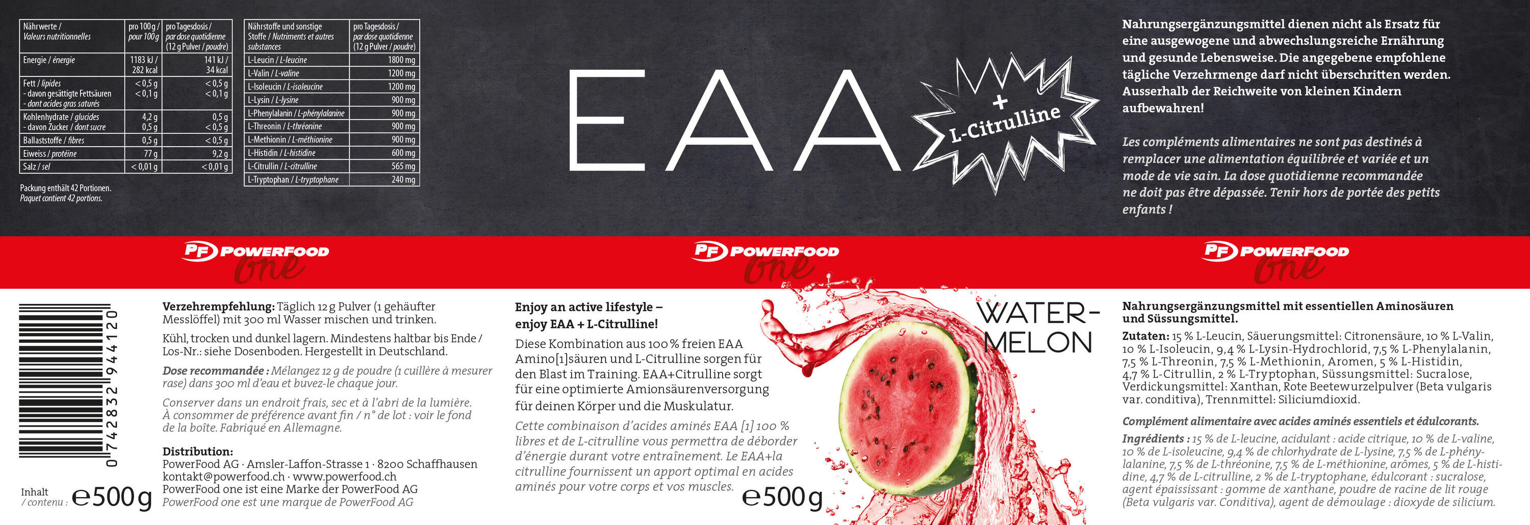 EAA 500g Powerfood One 2/2