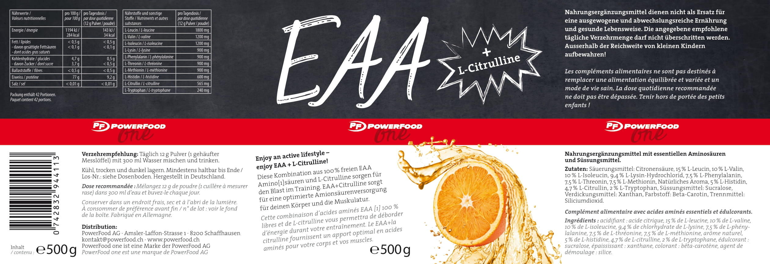 EAA 500g Powerfood One 2/2