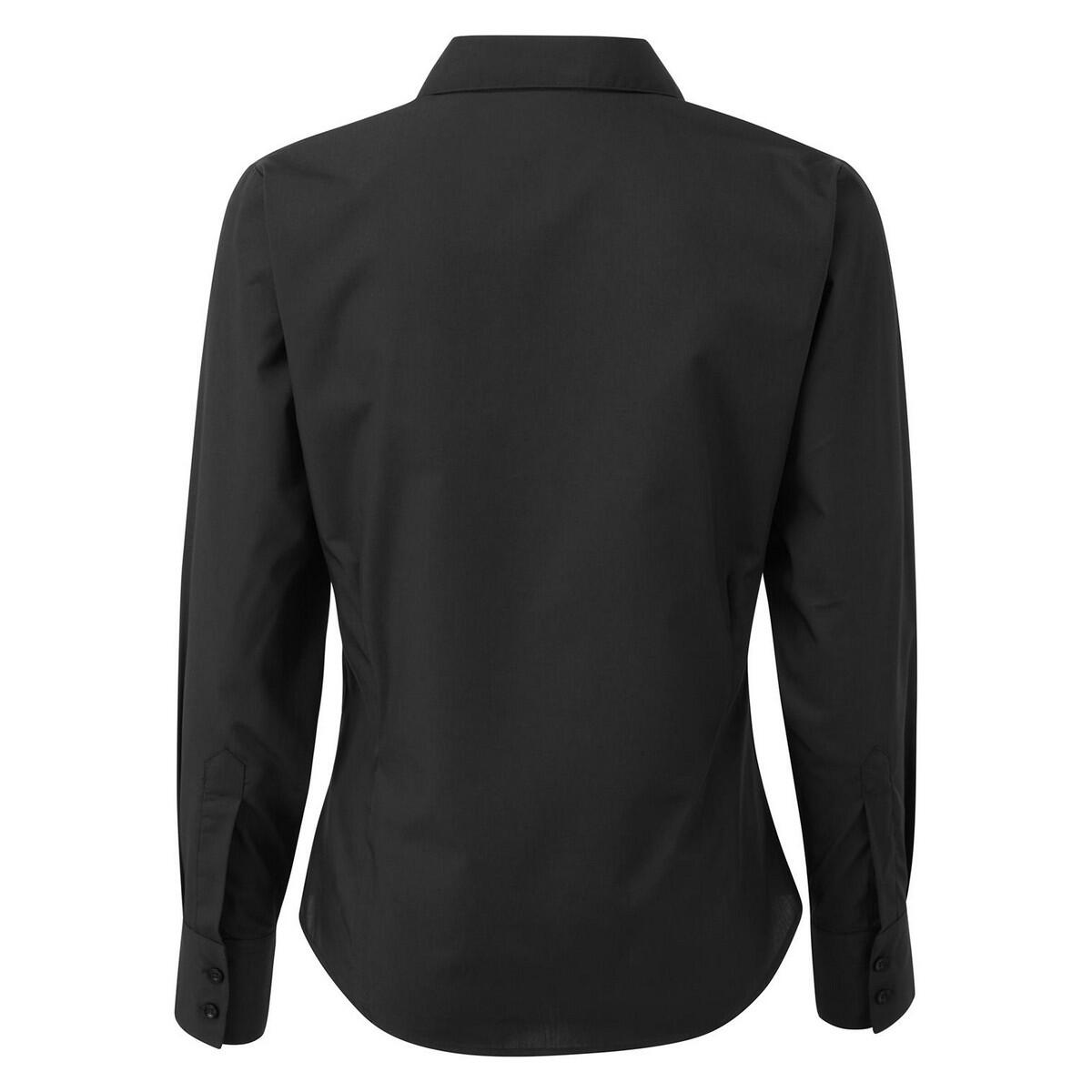 Camicia Manica Lunga Donna Premier Nero 2/3