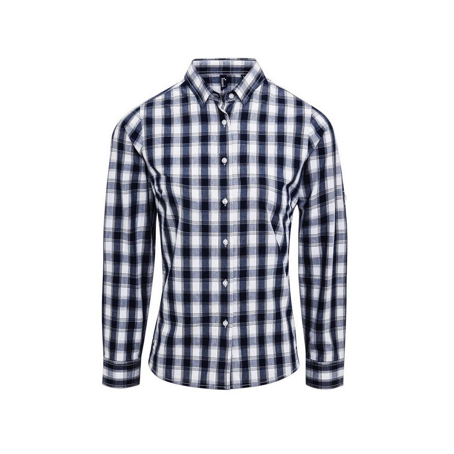 white / navy blue