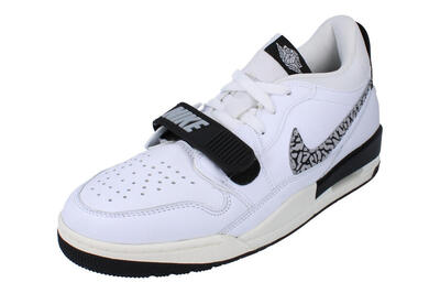 Jordan legacy 312 low white black elephant swoosh