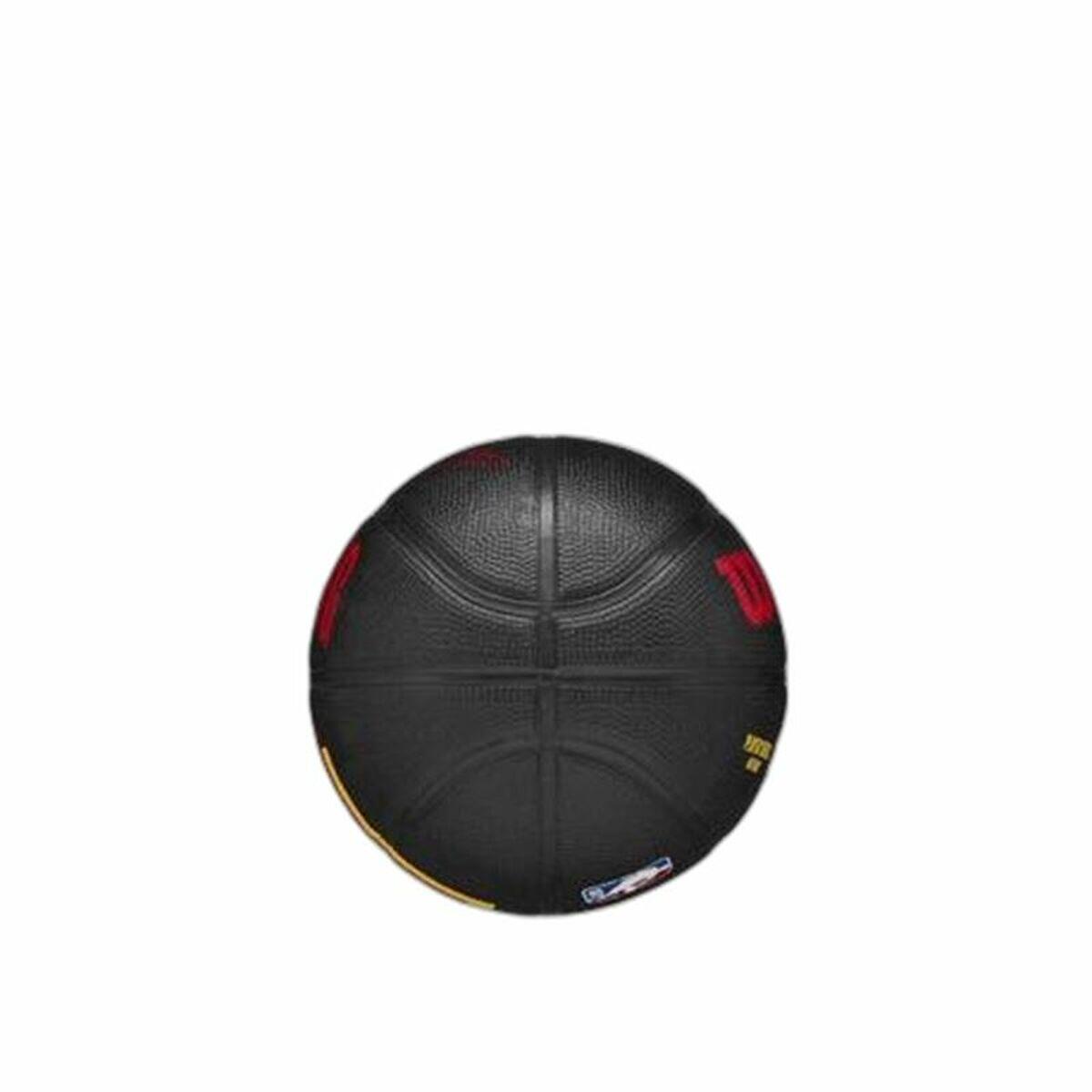 Mini Ballon De Basket Motif/style Joueur (Noir) Taille 3 5/5