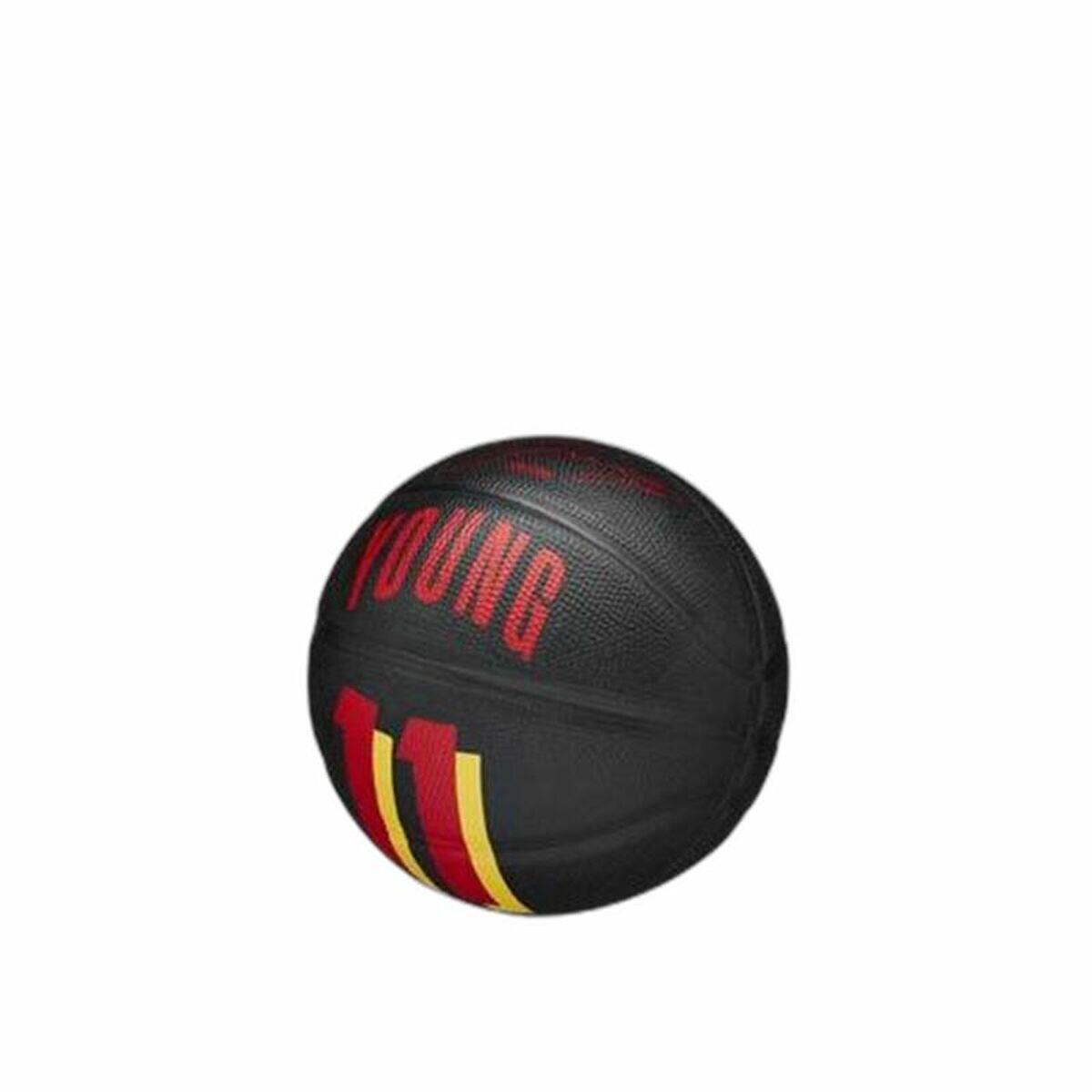 Mini Ballon De Basket Motif/style Joueur (Noir) Taille 3 4/5
