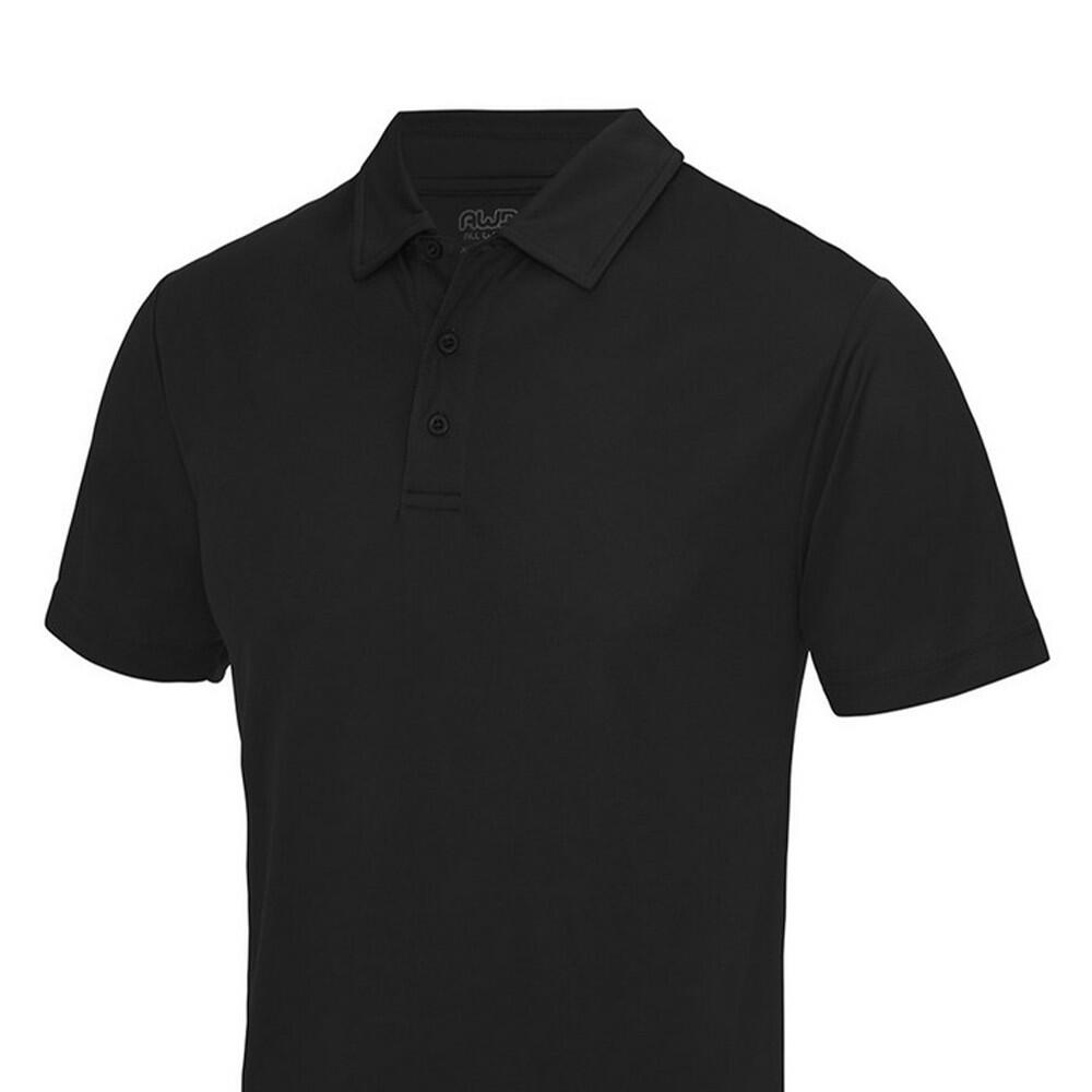 Polo Cool para Hombre Negro Azabache 2/2