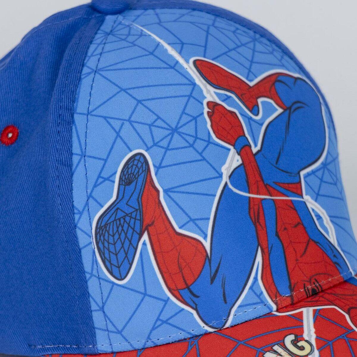 Gorra Infantil Spider-Man Azul 3/4