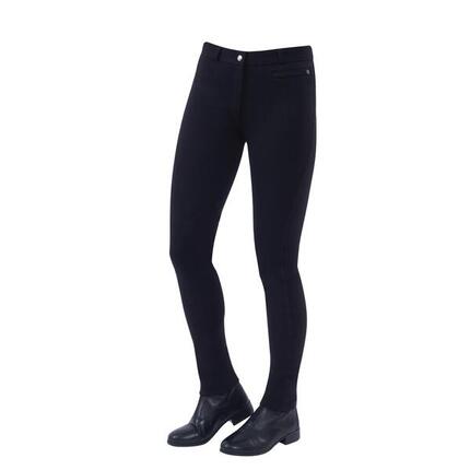 Pantalon équitation zippé genou femme Dublin Supa-fit zip up