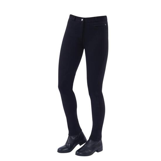 Pantalon équitation zippé genou femme Dublin Supa-fit zip up