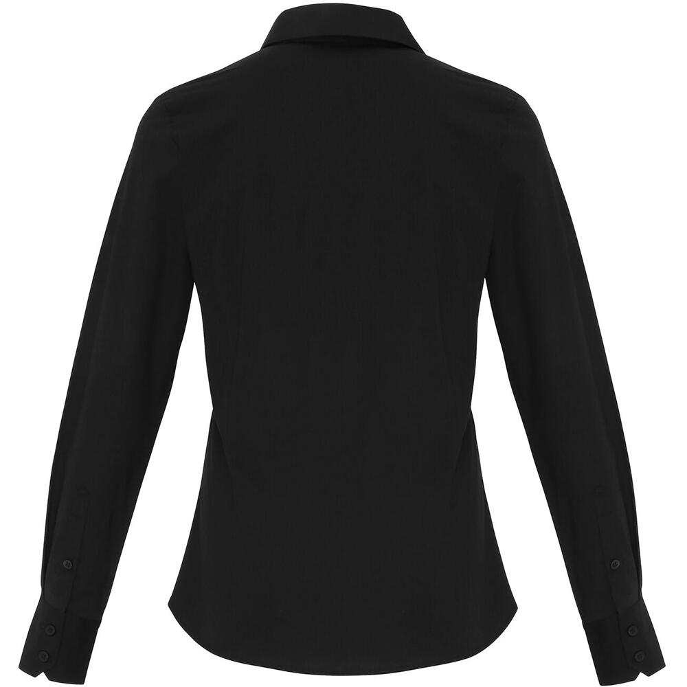 Bluse für Langärmlig Damen Schwarz 2/4