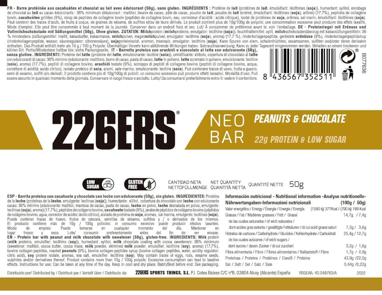 NEO BARRES 50G (X24 BARRES) 5/6