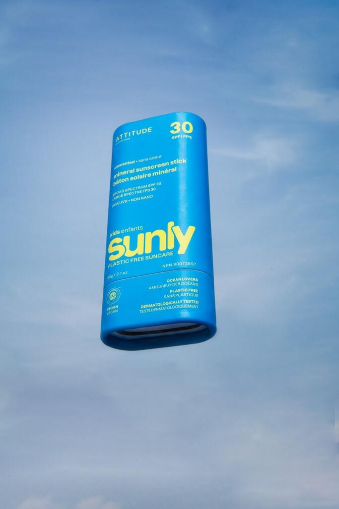 Sunly - Kinder Sonnenschutz-Stick SPF 30 - Duftfrei 3/4