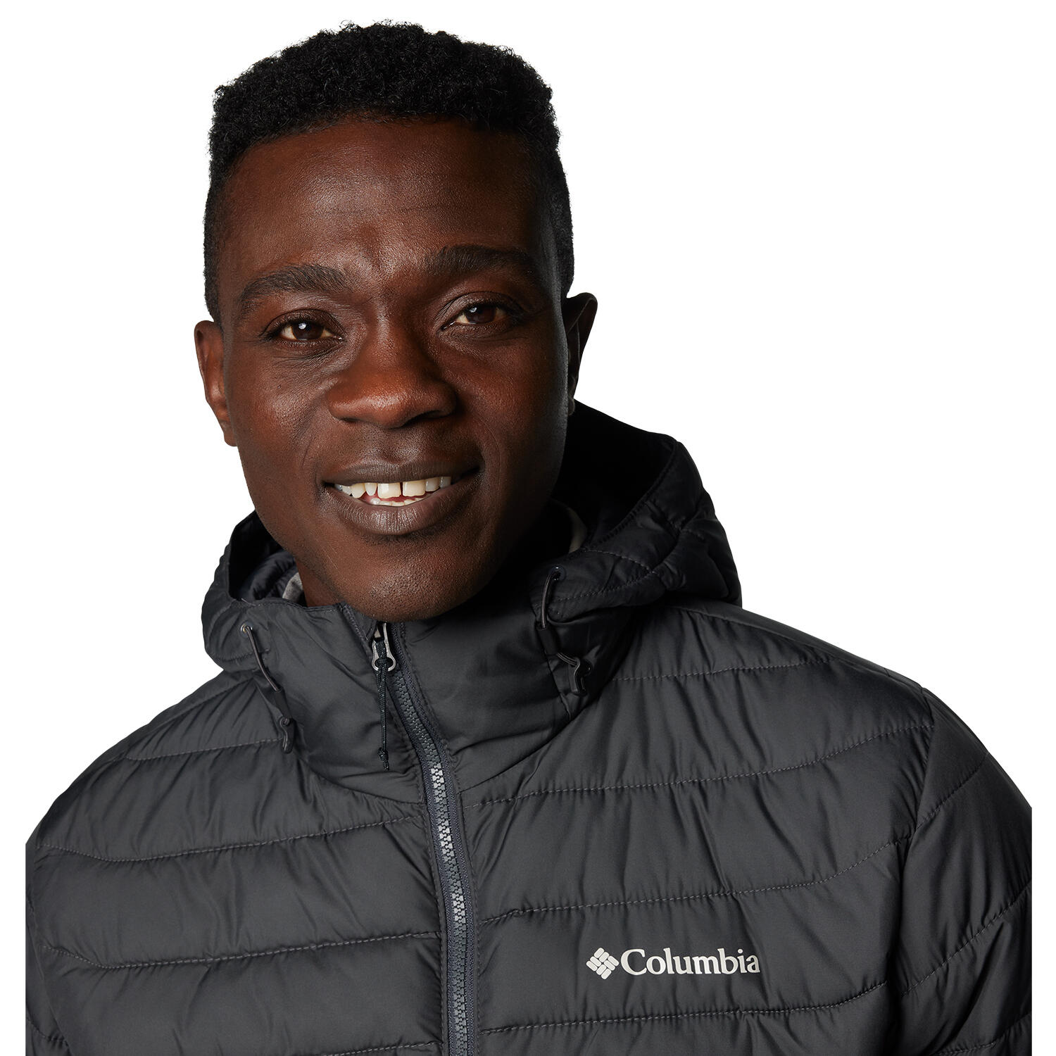 Chaqueta de plumón con capucha Columbia Powder Lite II para hombre 5/7
