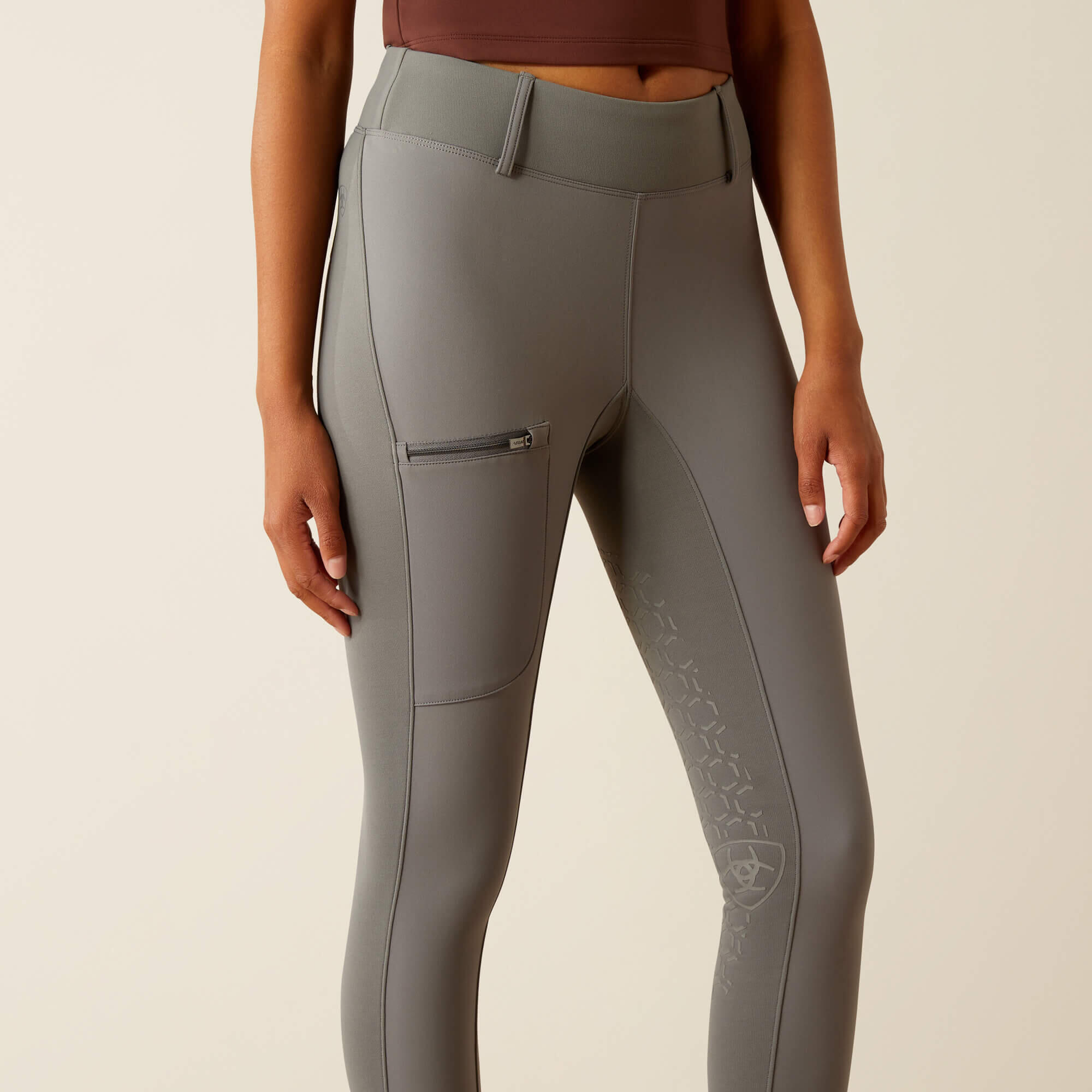 Reitleggings mit mittlerem Grip für Damen Ariat Boreas 2.0 3/5