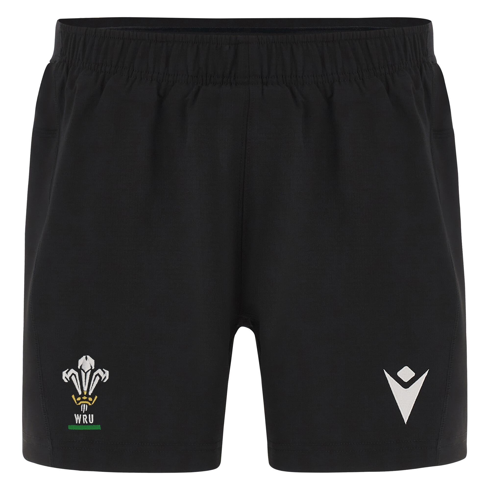 MACRON Wales WRU Mens Rugby Training Shorts