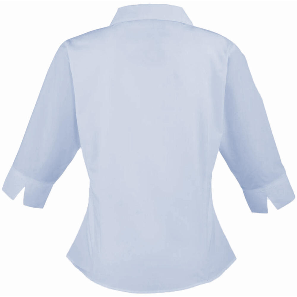 Camicetta Manica A 3/4 Donna Premier Azzurro 2/3