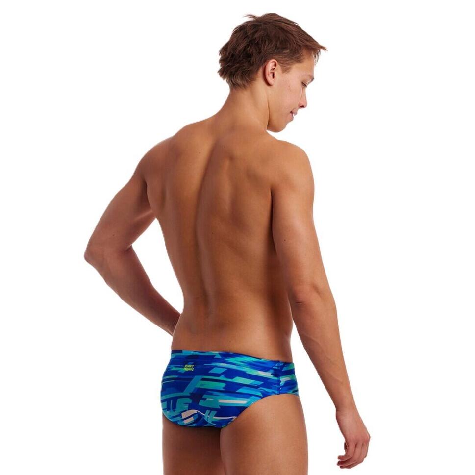 Kąpielówki męskie Funky Trunks Much Munchies - slipy