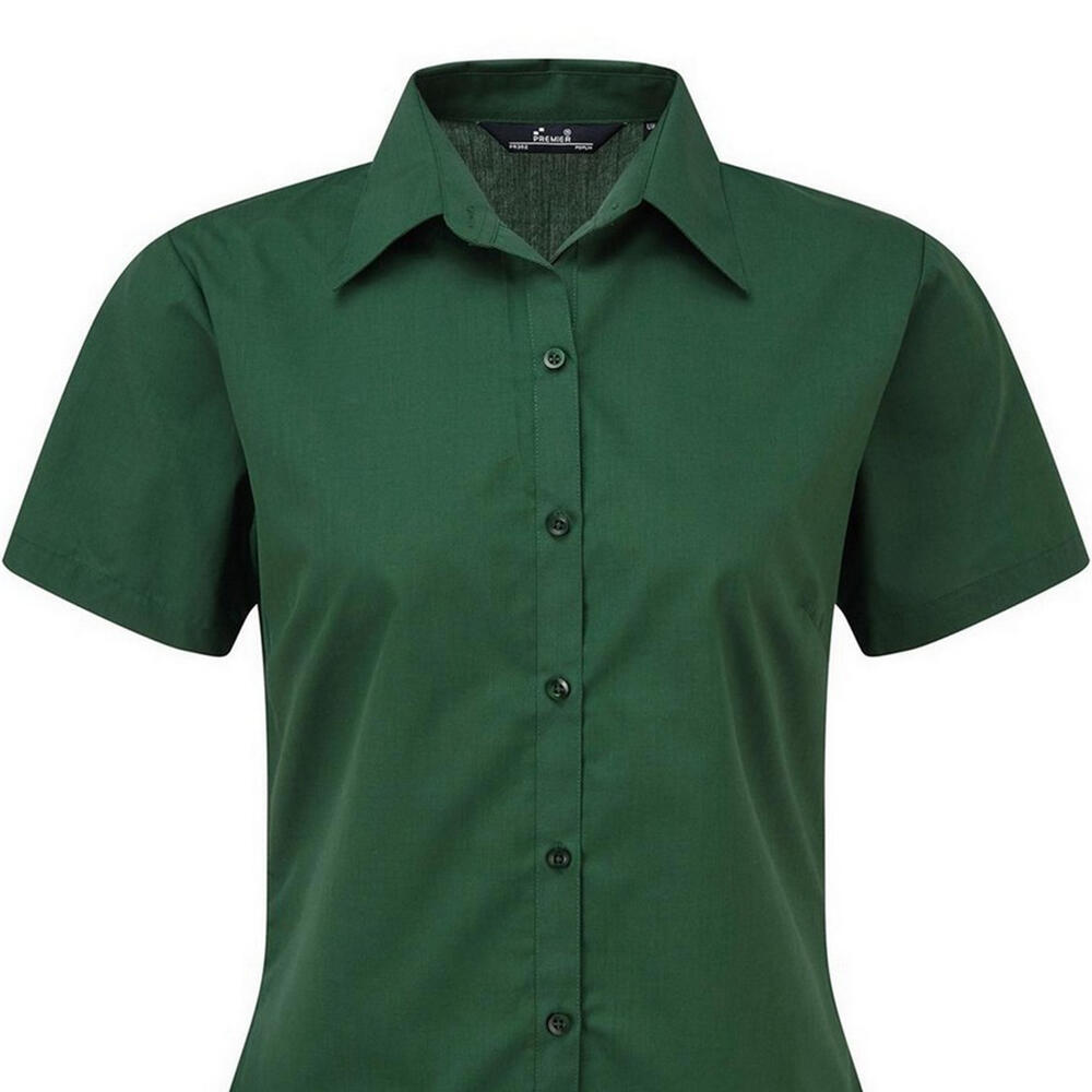 Camicia Maniche Corte Donna Premier Bottiglia 2/3